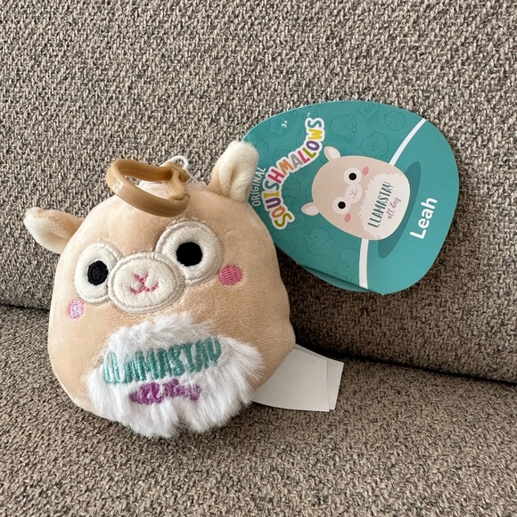 Nwt 🦙 3" Leah The Inspirational Llama Clip Squishmallow - Picture 2 of 3
